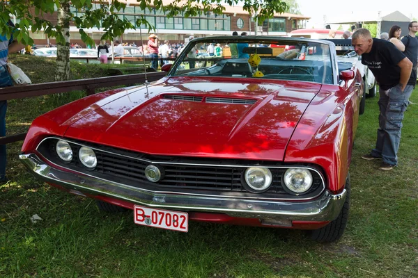 PAAREN IM GLIEN, GERMANY - MAY 19: The Ford Torino was an intermediate automobile produced by the Ford Motor Company for the North American market between 1968 and 1976, 