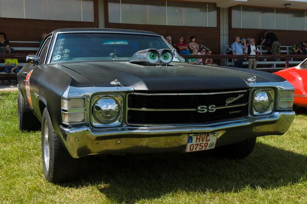 PAAREN IM GLIEN, GERMANY - MAY 19: The Chevrolet El Camino SS, 1971, - a coupe utility vehicle produced by the Chevrolet division of General Motors between 1959-60 and 1964-87, \