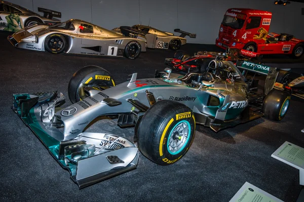 Formula One racing car Mercedes F1 W01 Hybrid, 2014.