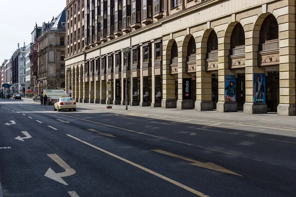 The Friedrichstrasse. The Friedrichstrasse is a major culture and shopping street in central Berlin.