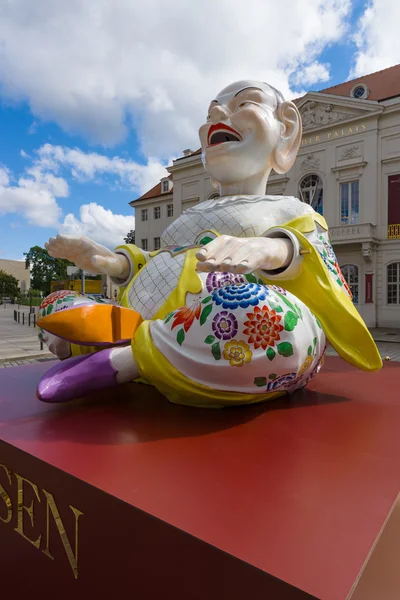 Chinese idol. Advertising Meissen porcelain.