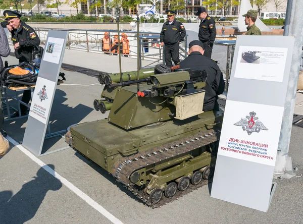 Exhibition of military technology.