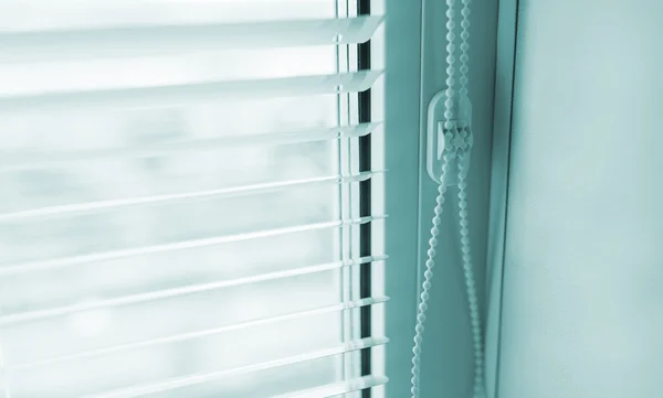 Venetian blinds, closeup.