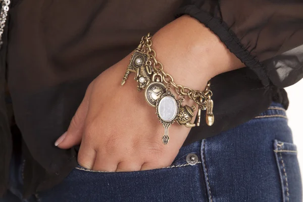 Bracelets charms gold