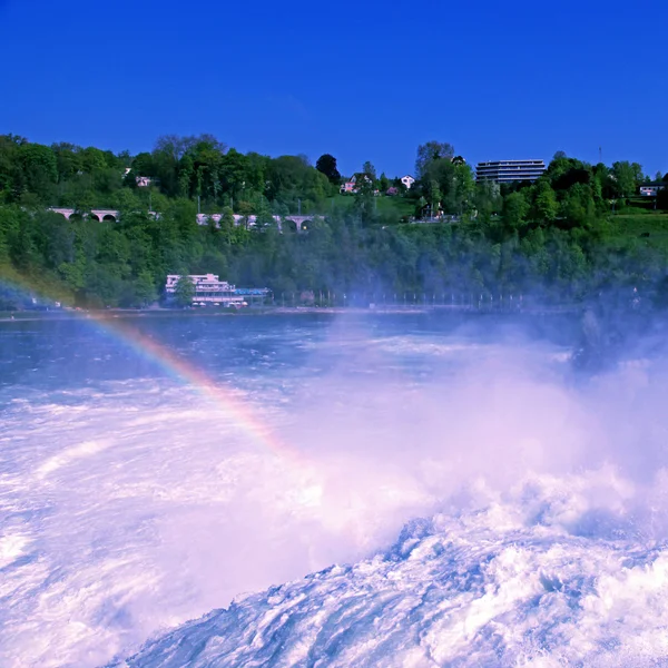 Famous Rhein Falls (Schaffhausen, Switzerland)