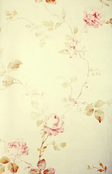 Vintage victorian wallpaper with floral pattern