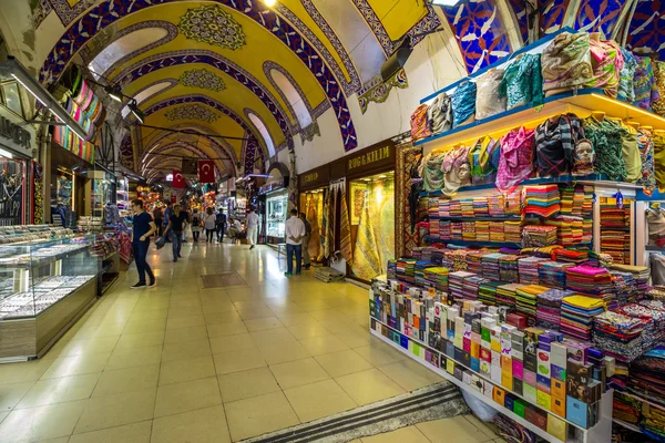 Street of The Grand Bazaar in Istanbul