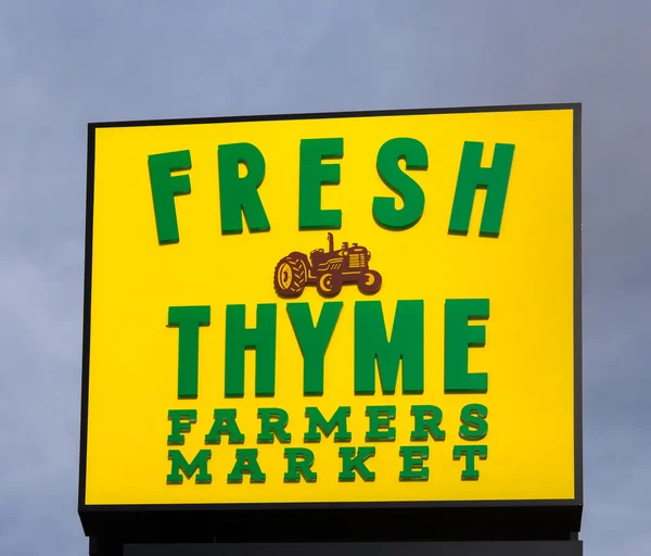 Fresh Thyme Farmers Market Exterior and Logo