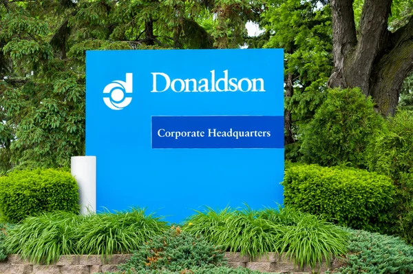 Donaldson Company Headquarters Exterior and Logo