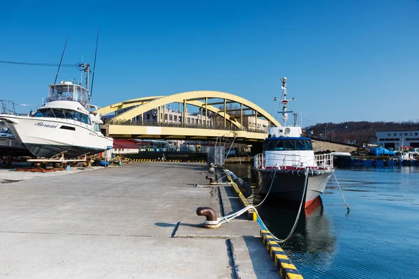 Harbor at Otaru city