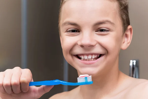 Child in bathroom