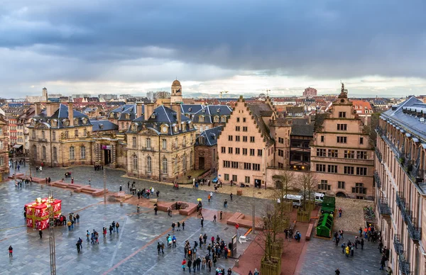 View of Rohan Palace in Strasbourg - Alsace, France