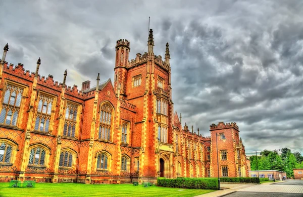 View of Queen\'s University in Belfast - Northern Ireland