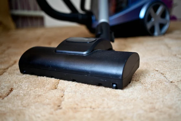 Modern vacuum cleaner closeup