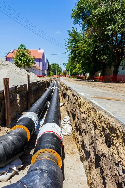 New pipeline in the process of building