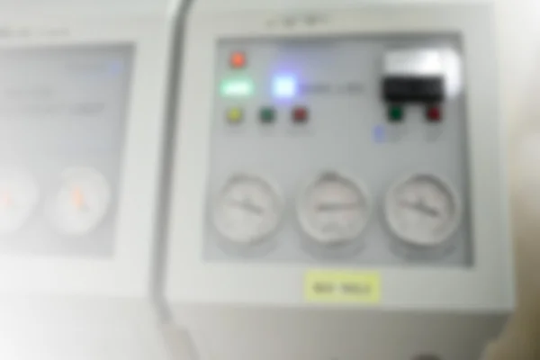 Blurry background Mechanical ventilation equipment