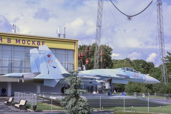 Aircraft Su-27 fighter air supremacy