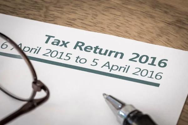 Tax return UK 2016