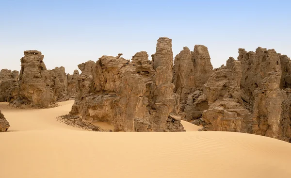 Huge dunes of the desert