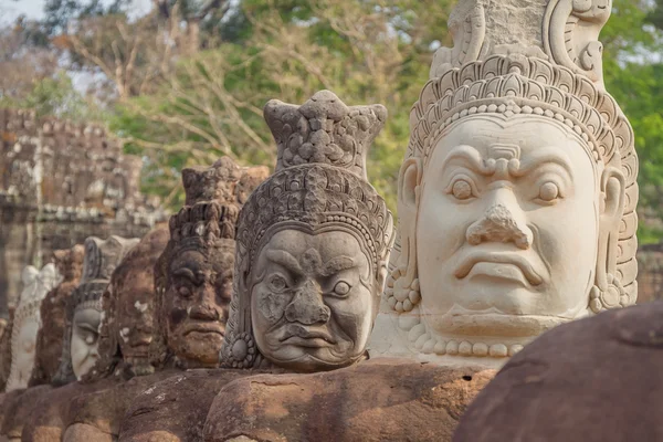 The amazing faces at the Bayon Temple, Siem Riep, Cambodia. Face