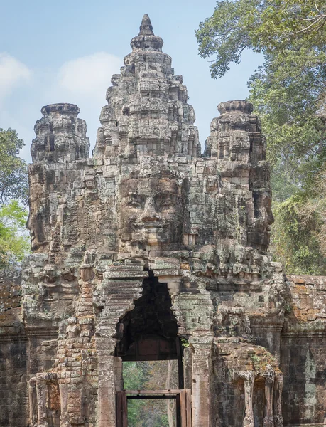 The amazing faces at the Bayon Temple, Siem Riep, Cambodia. Face
