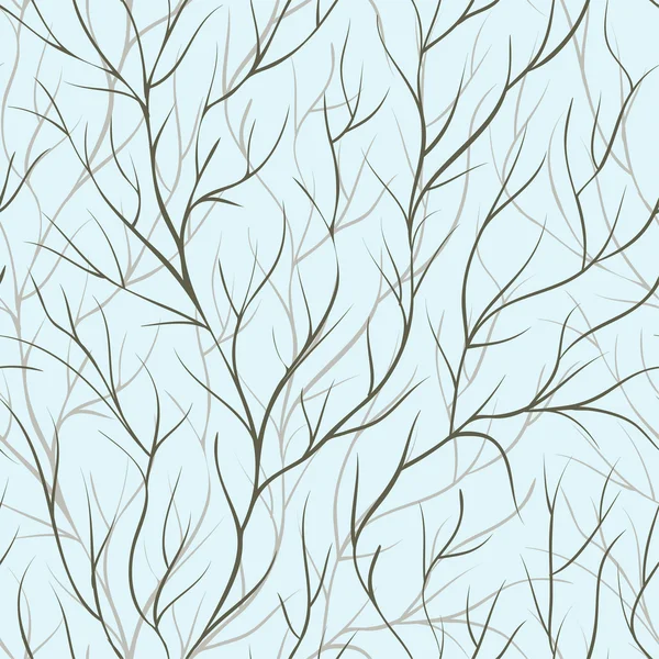 Beautiful seamless background with tree branches. Perfect background greeting cards and invitations to the wedding, Christmas, New Year and other seasonal holidays