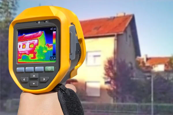 Recording Buildings With Thermal Camera