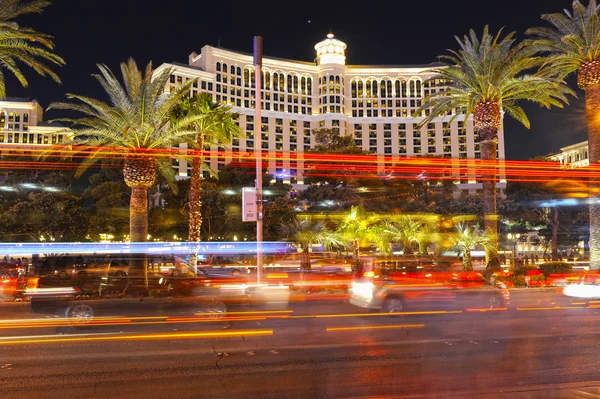 Las Vegas strip at night, Bellagio Hotel