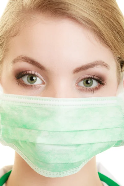 Doctor in face surgical mask