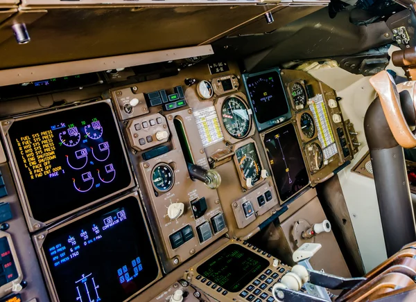 Aircraft Center pedestal instrument panel