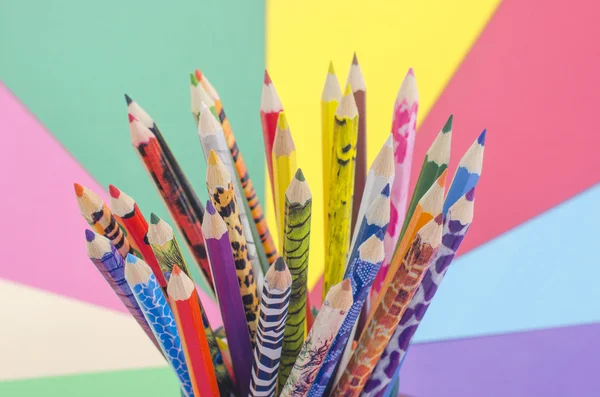 Colorful pencils.