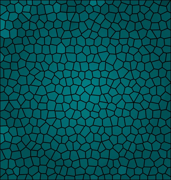 Blue abstract mosaic, background illustration of mosaic