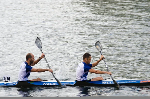 Canoe Marathon in Lerez river (Spain)