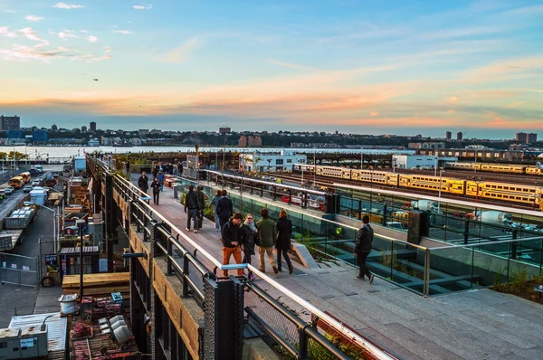 Sunset on the High Line