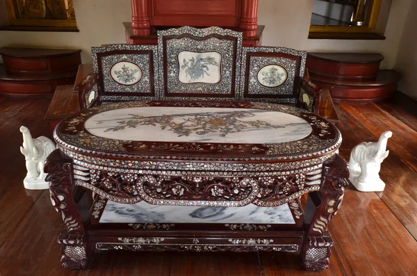 Beautiful chair in Royal residence of Thai
