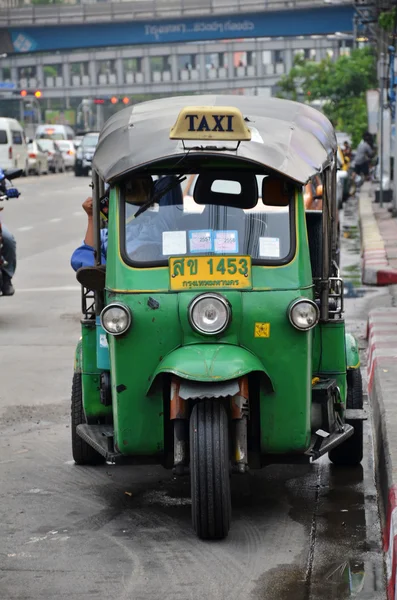 Traditional street taxi \