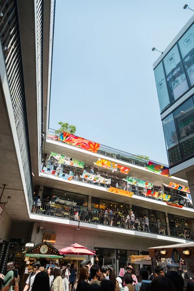 SEOUL, SOUTH KOREA - MAY 16 Ssamzie gil building in Insadong street on May 16, 2015 in Seoul, South Korea. Ssamzie gil building which have culture and fashion art of Korean