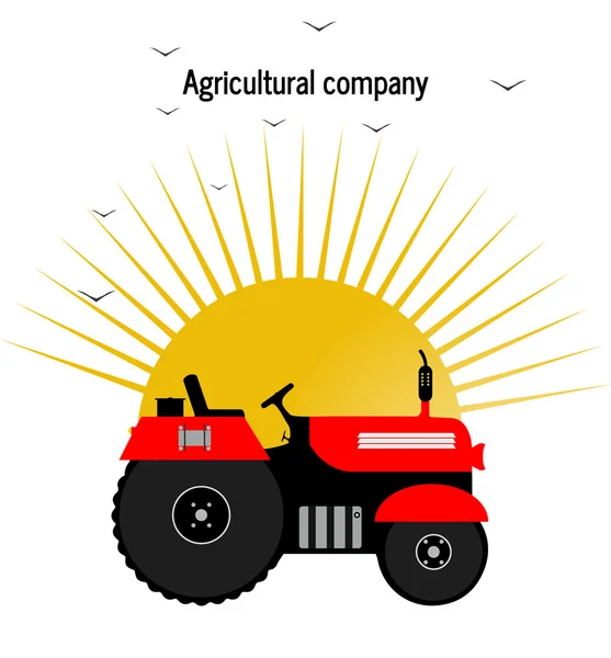 Logo tractor,agricultural company