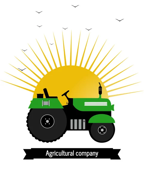 Logo tractor,agricultural company