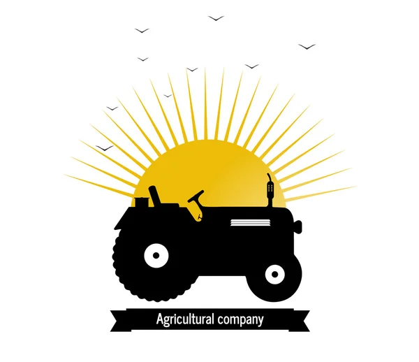 Logo tractor,agricultural company