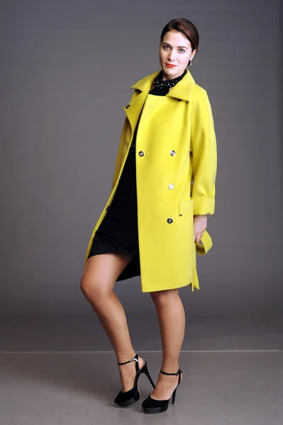 Coat, fashionable coat, bright coat, autumn women's coat, women's coat, light overcoat