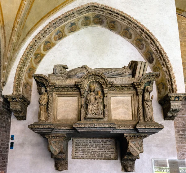 Medieval tomb in the Basilica of Saint Anthony of Padua