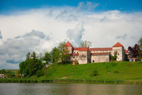 Old castle by the lake