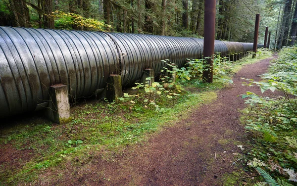 Large Pipeline Industrial Pipe Indistry Construction Viaduct