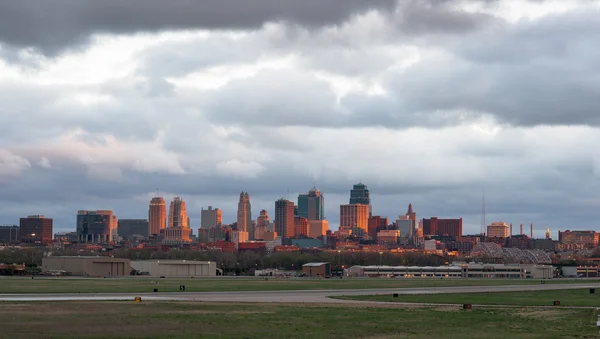 Kansas City Missourri Clay County Downtown City Skyline Sunrise