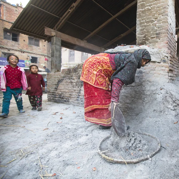 Unidentified Nepalese woman