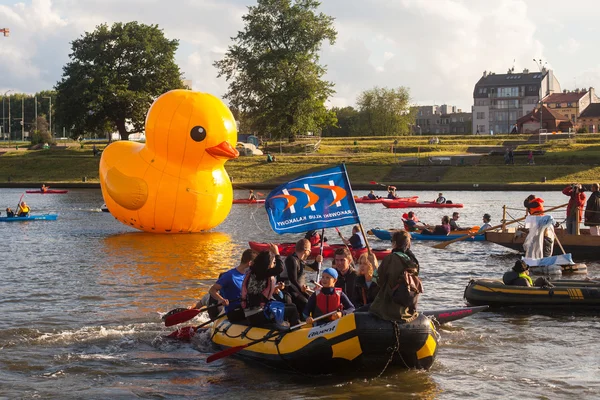 Participants during Water Critical Mass