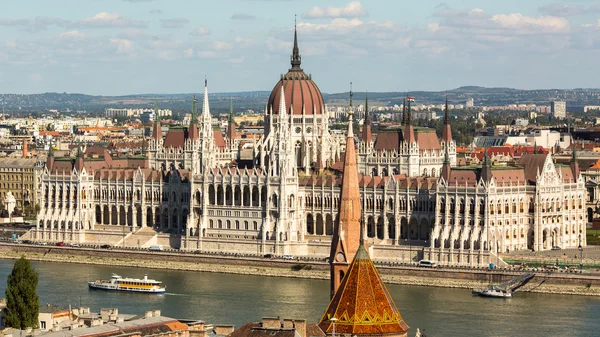 View of Hungarian Parliament Building