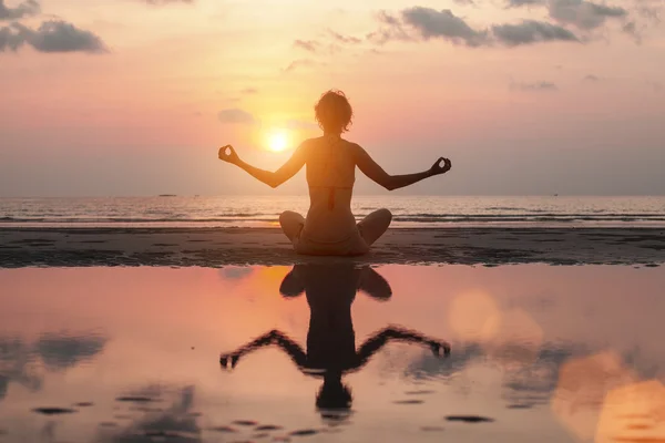 Woman doing meditation