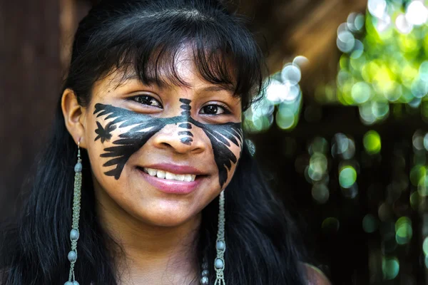 Indian girl in Amazon